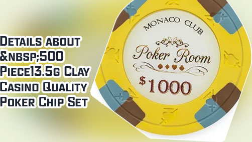 13 5 g clay poker chips