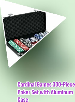Cardinal 300 piece poker set