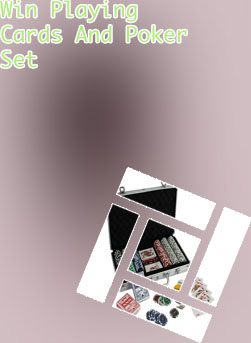 Cartamundi luxury poker set