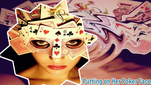 Poker face chips