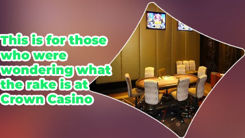Poker room crown