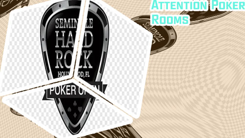 Seminole hard rock casino poker tournaments